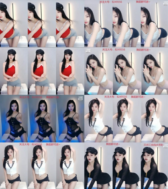 【原版无水】斗鱼舞姬 梦娜丫 飞机群热舞合集【17V】