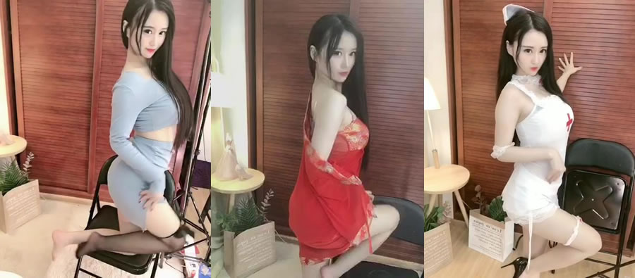 【原版无水】虎牙 织梦-雅熙 定制福利合集【18V】