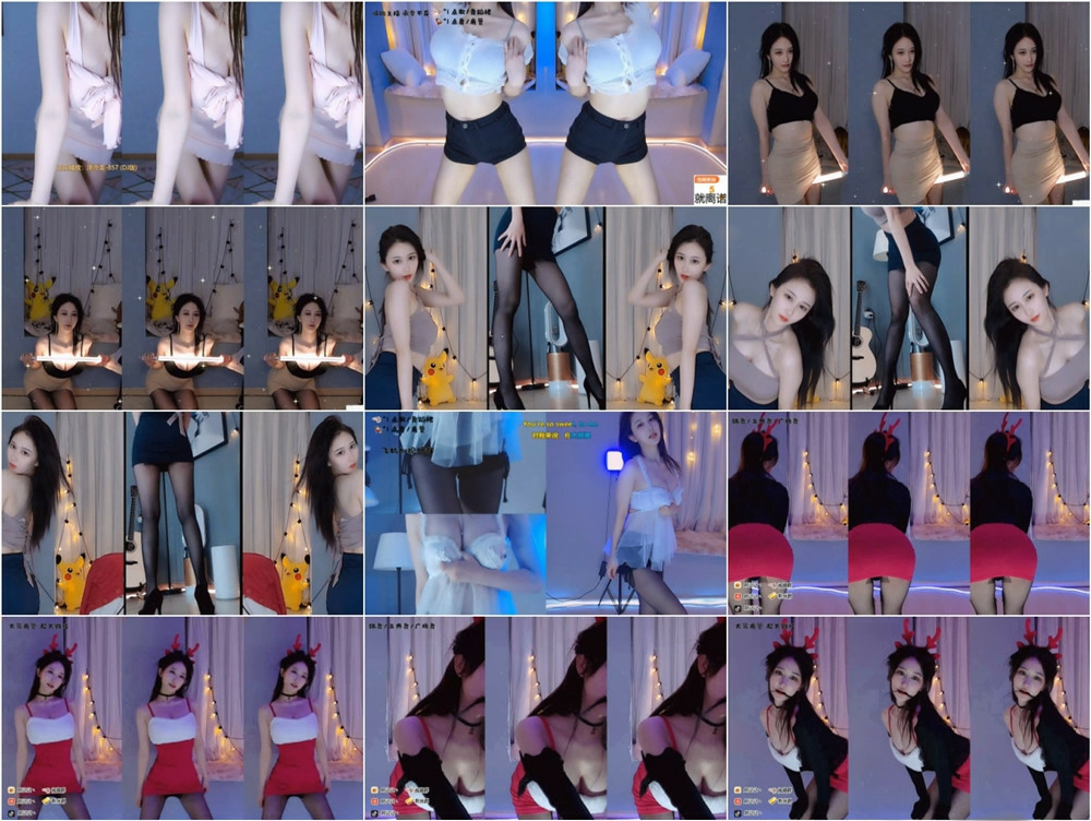 【原版无水】斗鱼 阿让让 飞机群舞蹈合集【35V】