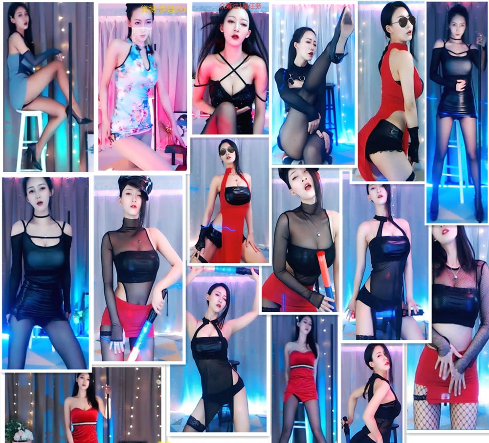 斗鱼 伊娃月evayue 超火帝王群舞蹈合集【50V】