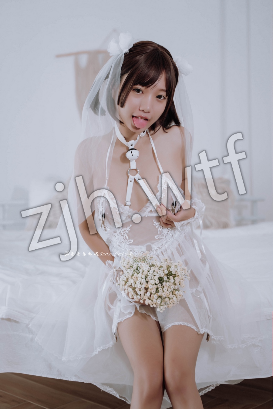 *柒柒要乖哦-婚纱【53P】